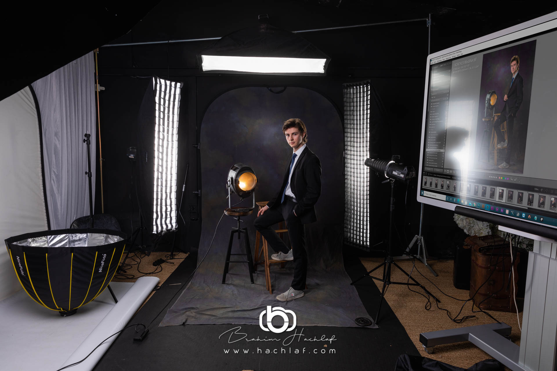 Portraits LinkedIn & Corporate — Brahim Hachlaf